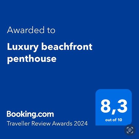 Luxury Beachfront Penthouse Эль-Медано Экстерьер фото